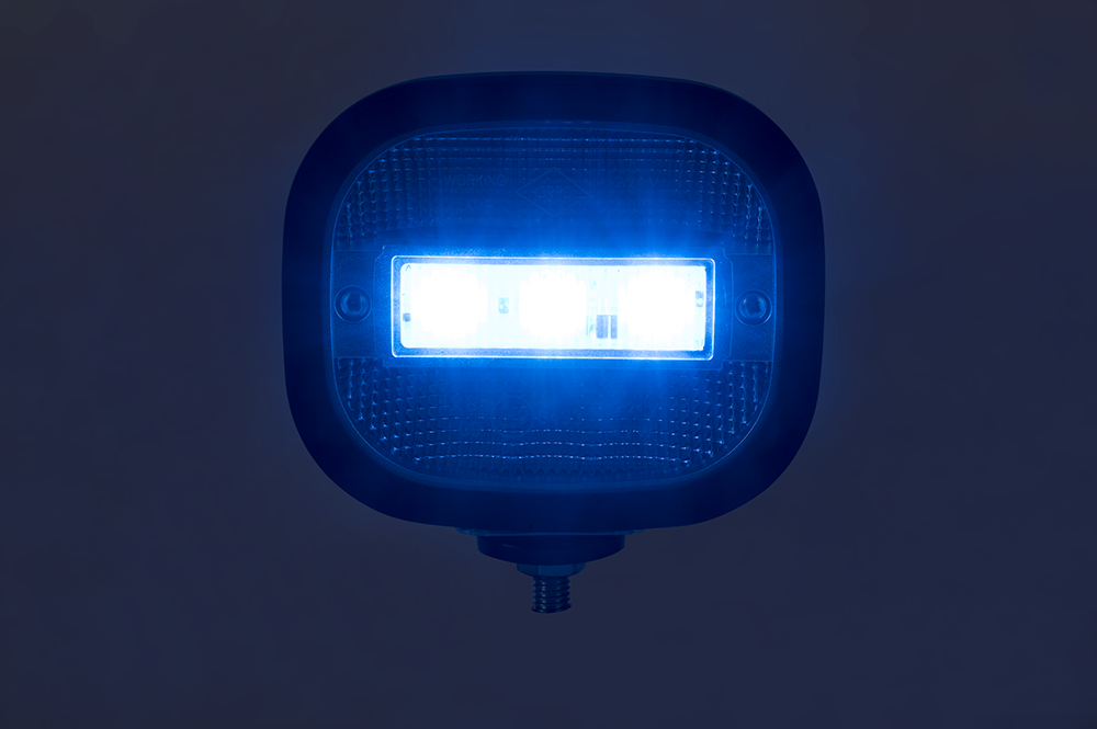 Lampa robocza ze światłem ostrzegawczym LRD 3069