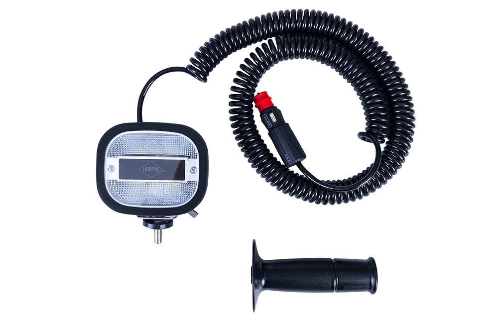 Lampa robocza z uchwytem i wtyczką do zapalniczki LRD 3071