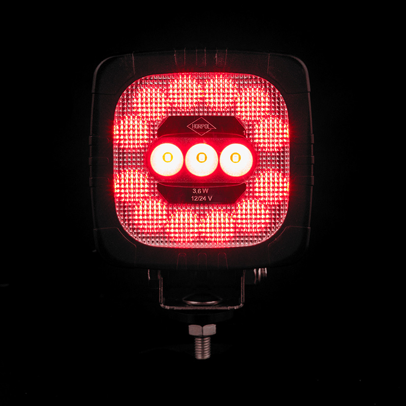 Lampa robocza LRD 2679/RED
