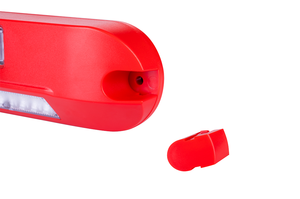 Lampa robocza ze światłem ostrzegawczym (6500 K) LRD 3043/Y-AM/B2