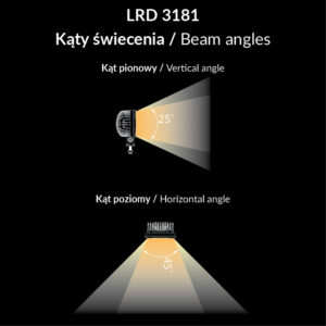 Lampa robocza Raptor LRD 3181 Horpol